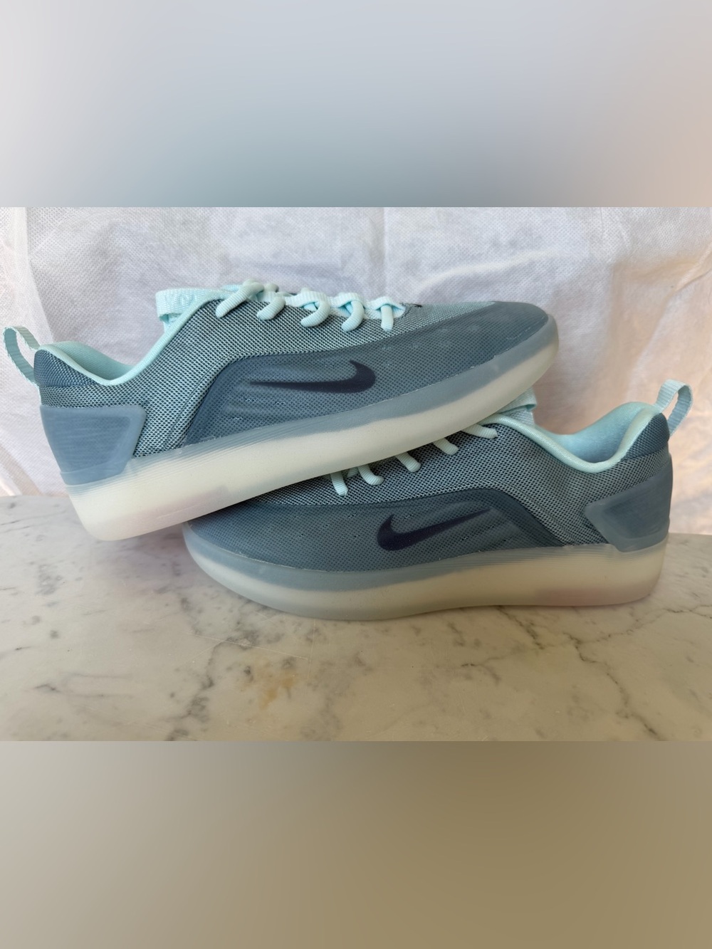 NIKE SB Zoom Nyjah 4 in Glacier Blue 7.5M 9W
